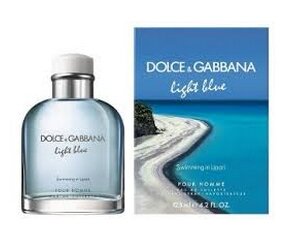 Dolce & Gabbana Light Blue Homme Swimming in Lipari